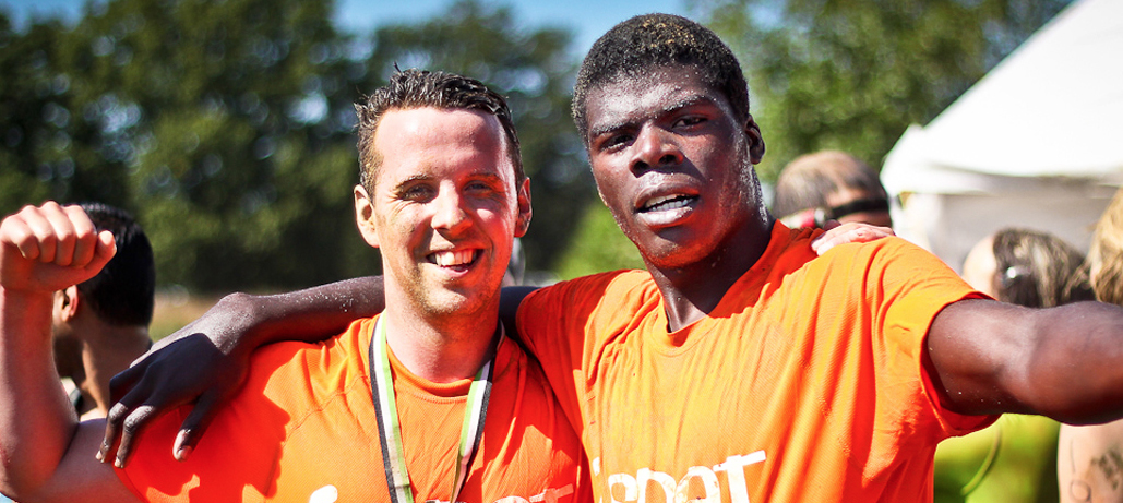The Running Charity member and fundraiser
