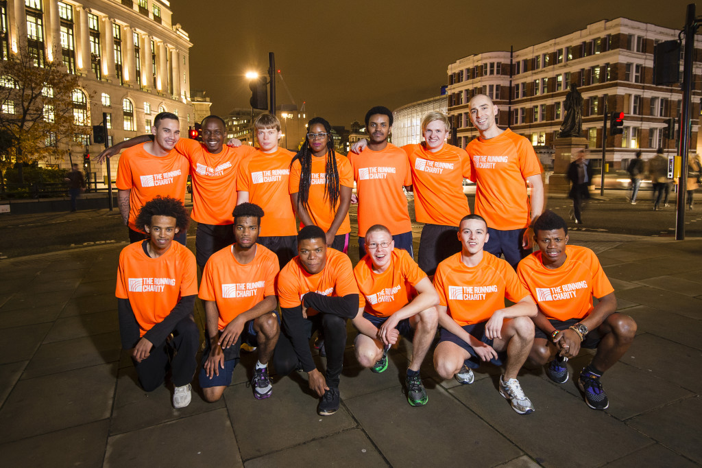 The Running Charity group photo